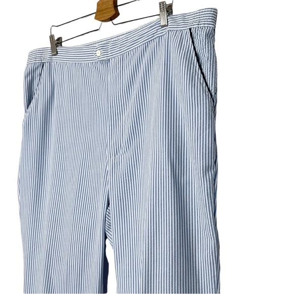 Vintage Christian Dior Striped Seersucker Chino Pants - Picture 4 of 11